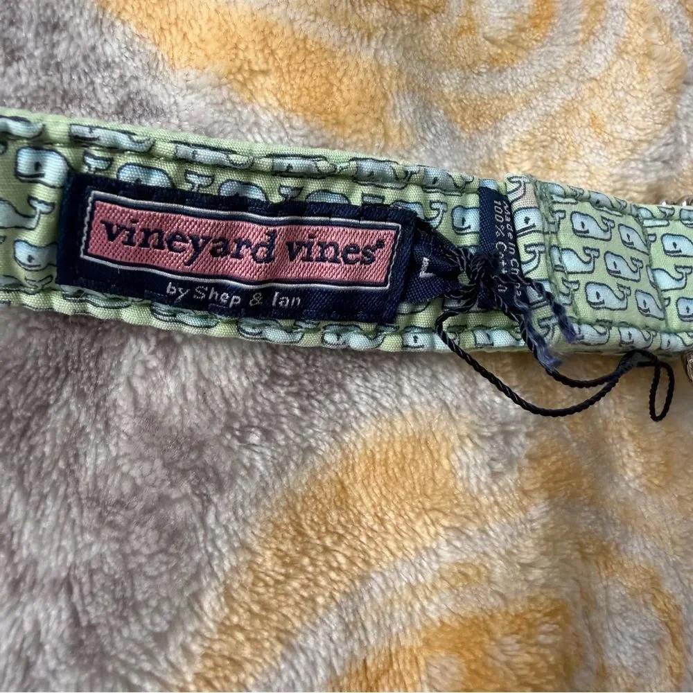 Vineyard Vines Blue Whale belt size large